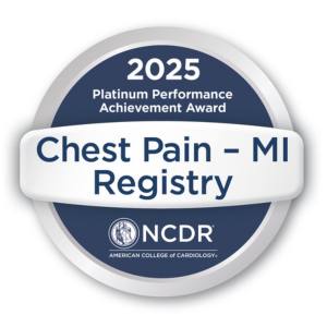 Chest Pain - MI Registry Platinum Performance Achievement Award