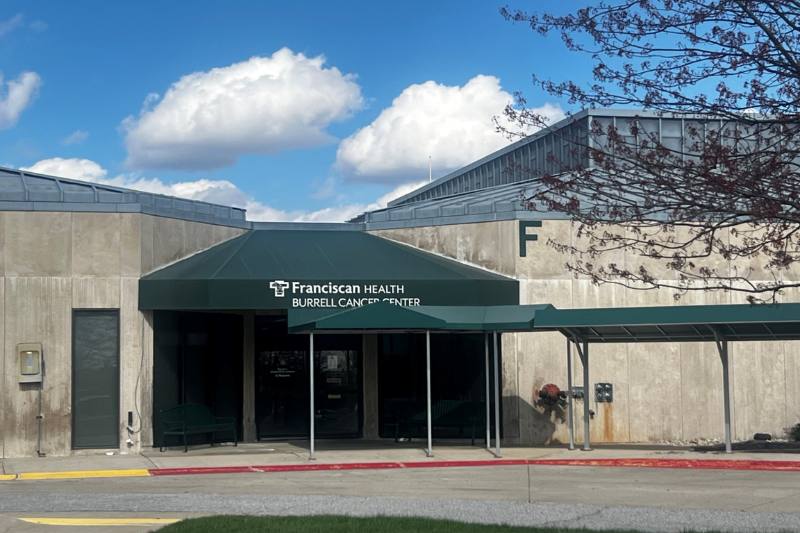 exterior image of Franciscan Health Burrell Cancer Center Crown Point